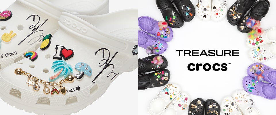 Crocs™、TREASUREの直筆サイン入りクロッグが当たるキャンペーンを2024