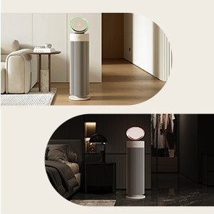 サーキュレーター付きペット向け空気清浄機「LG PuriCare™ AeroBooster