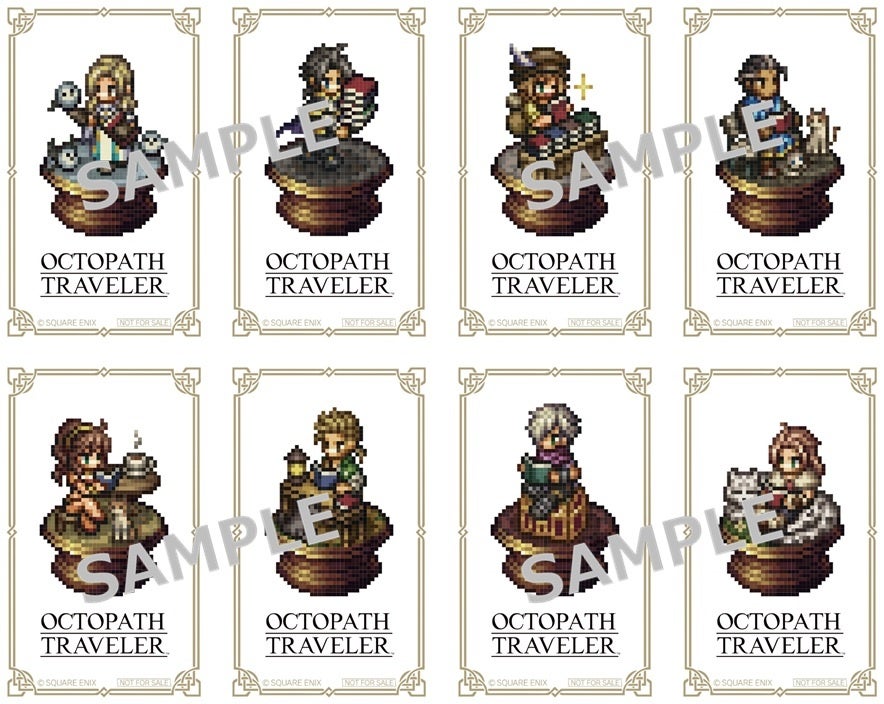 オクトパストラベラー」オリジナルカードがもらえる！全国413書店で4月