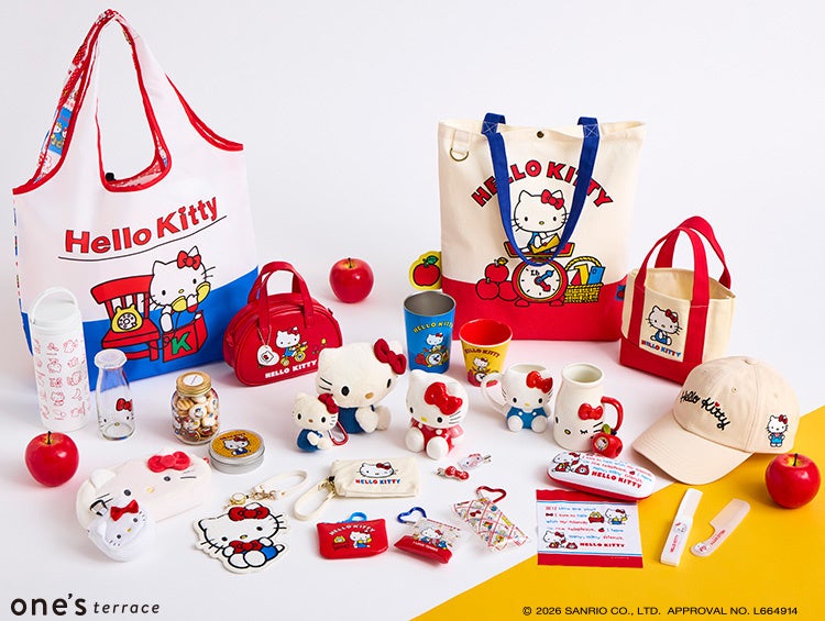 one'sterrace】「HELLO KITTY」グッズが大集合！店頭イベントを2月13日