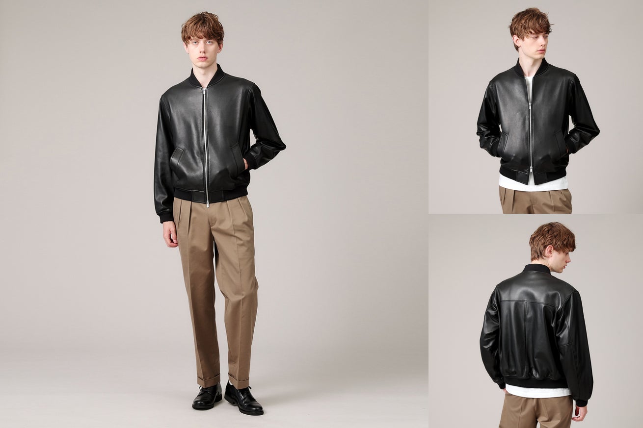TAKEO KIKUCHI】理想とするレザーブルゾンの完成形『ラムレザー