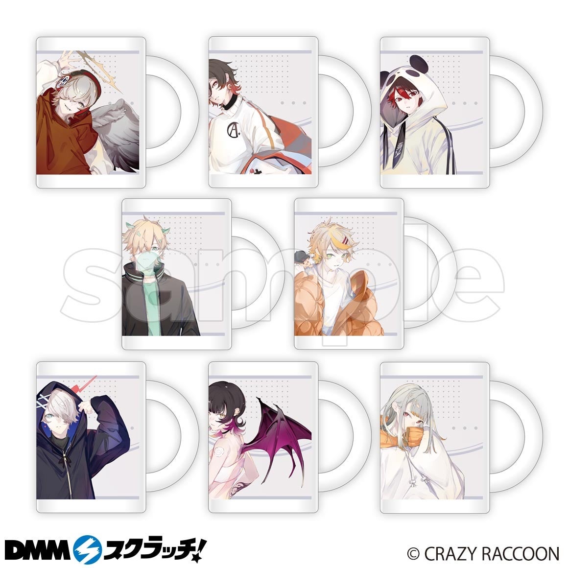 Crazy Raccoon スクラッチ第四弾」9月22日（金）より期間限定で販売