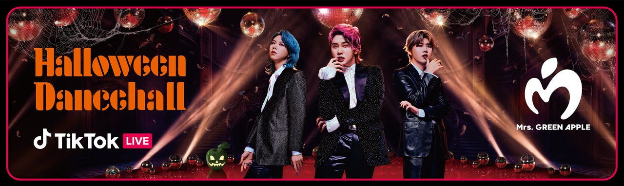 TikTok LIVEとMrs. GREEN APPLEのコラボグラフィックが期間限定で登場