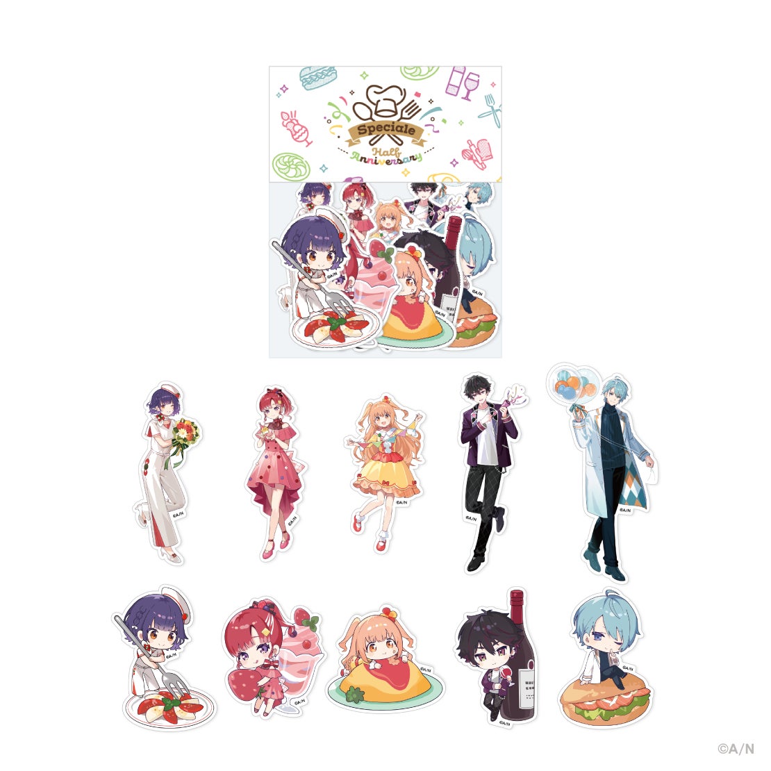 にじさんじから「Speciale Half Anniversary」グッズの販売が決定