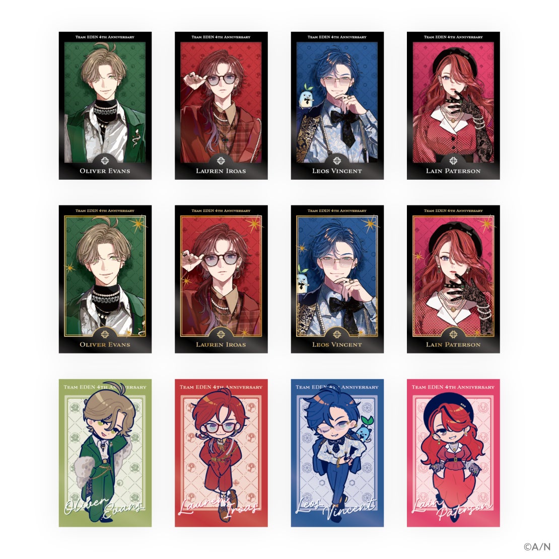 にじさんじから「エデン組 4th Anniversary」グッズが登場！2025年7月