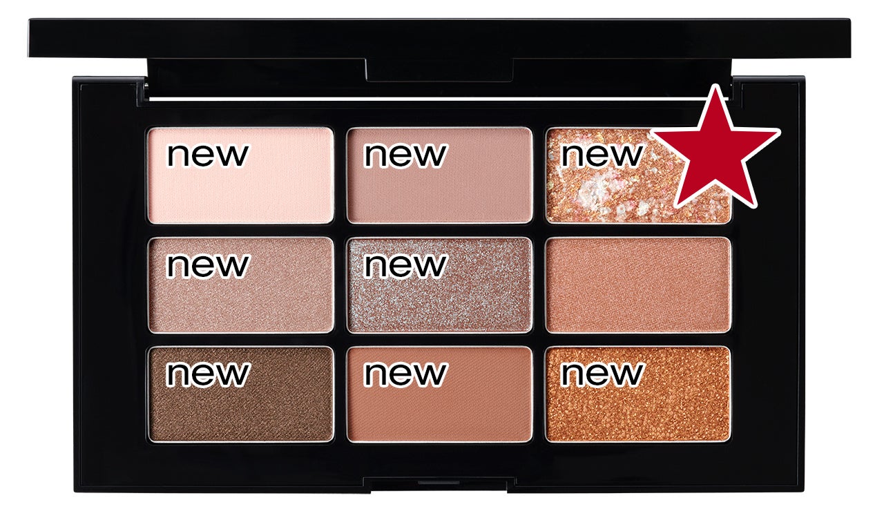 ヌーディーで繊細なミネラルカラーが詰まったアイパレット