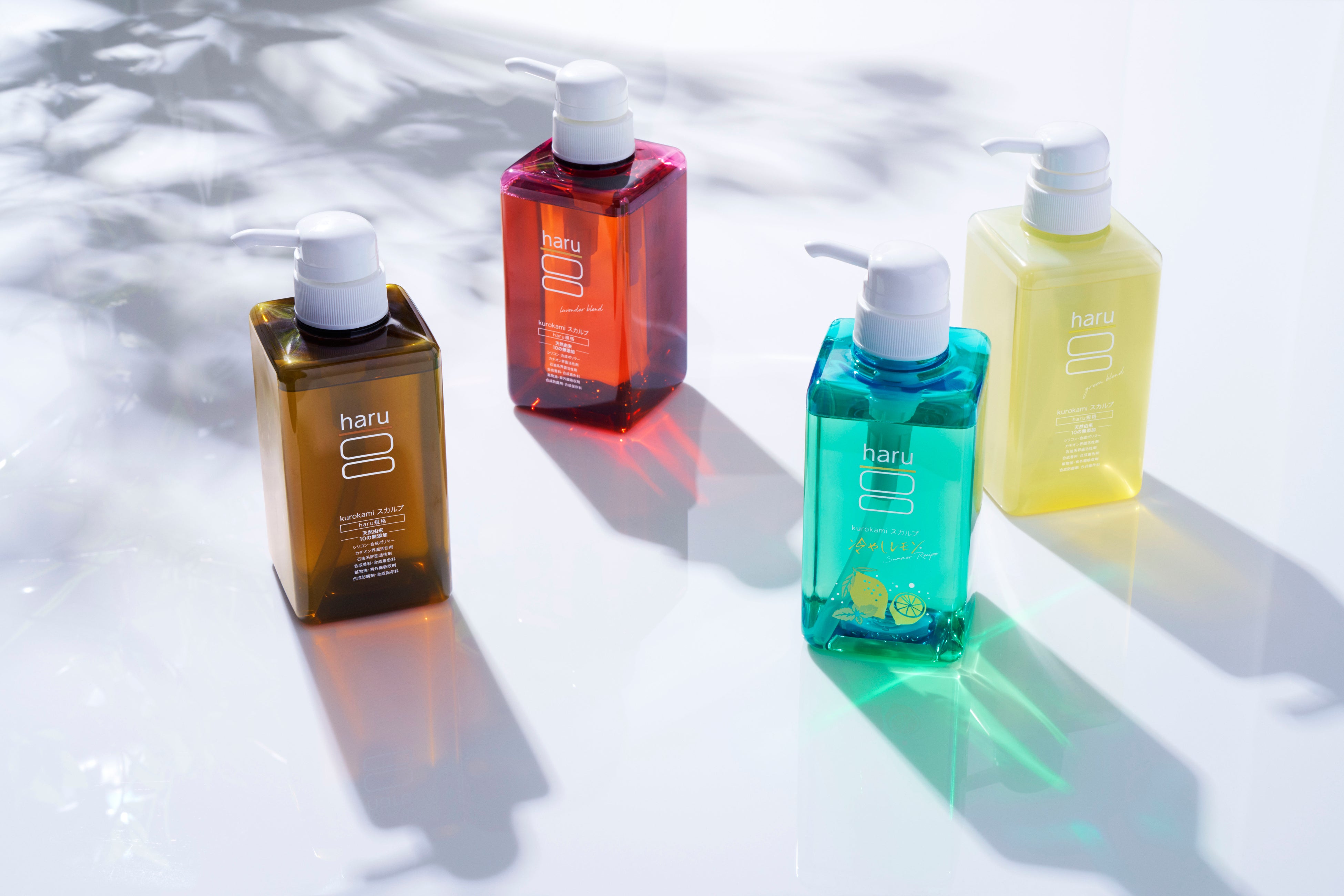 haruから誕生！頭皮への負担を抑えながら、シンプルに整える