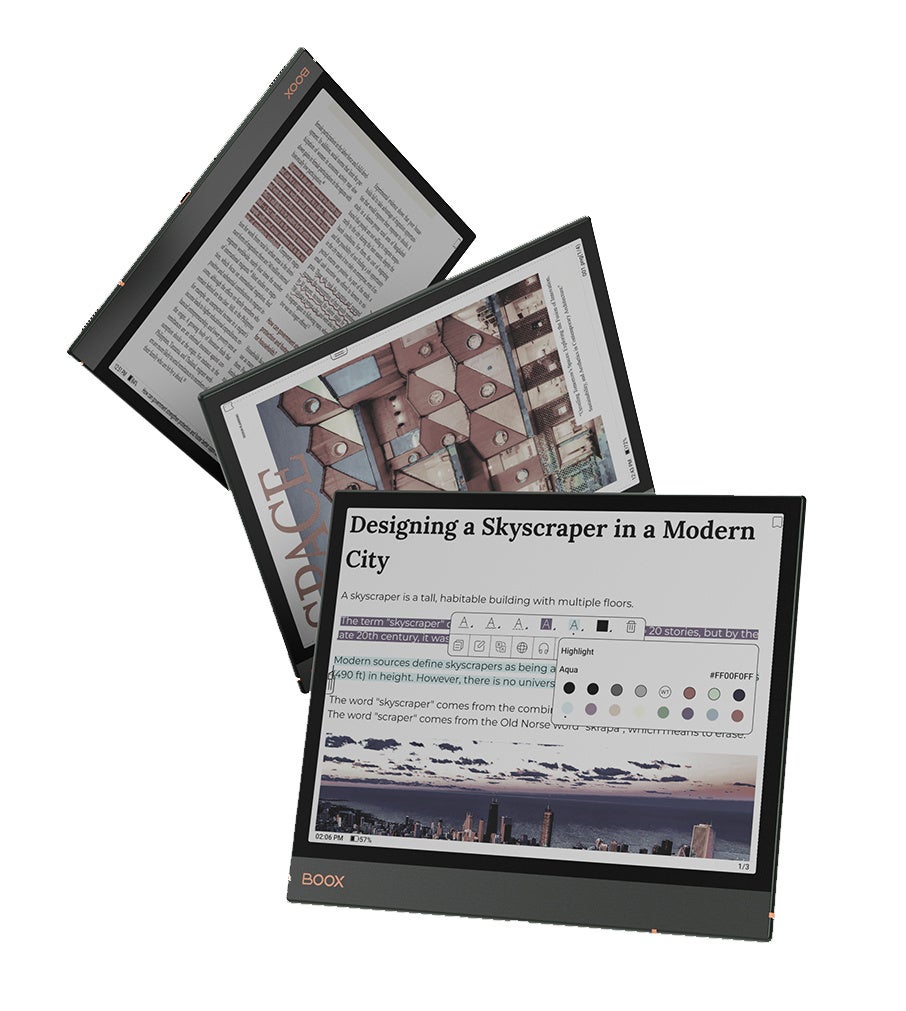 10.3インチ カラー電子ペーパータブレット【BOOX Note Air3 C