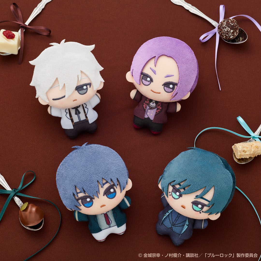 チョコレートフレーバーをモチーフにしたシックな衣装のイラストの景品