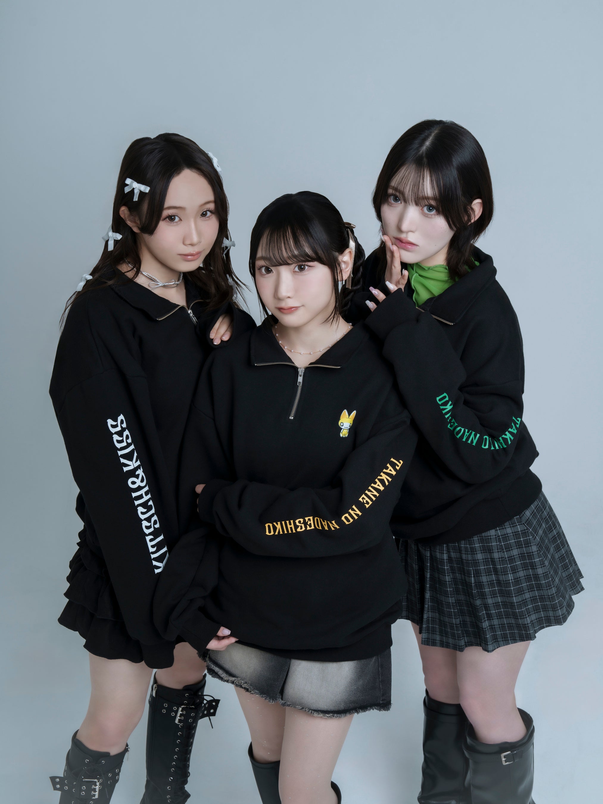 アイドルグループ「高嶺のなでしこ」と、韓国ファッションブランド