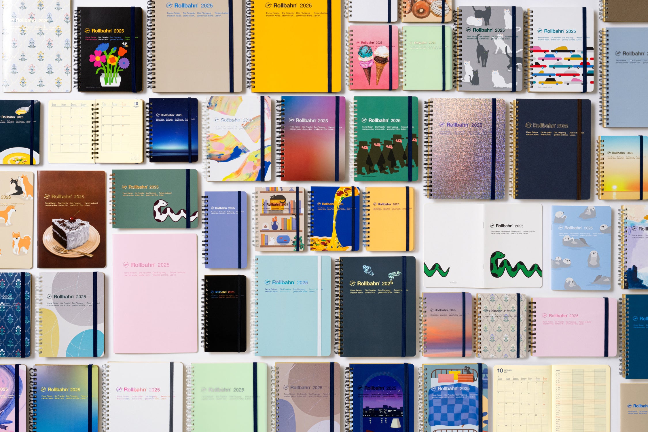 2025年版ダイアリーは全525種！ロルバーン ダイアリーなど、8月10日
