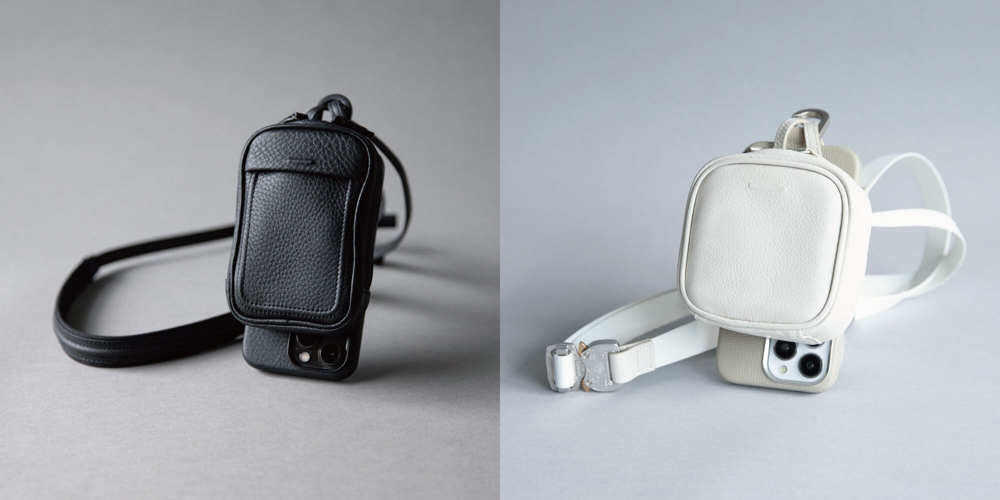 objcts.ioからアイコニックな新型レザースマホショルダーが登場