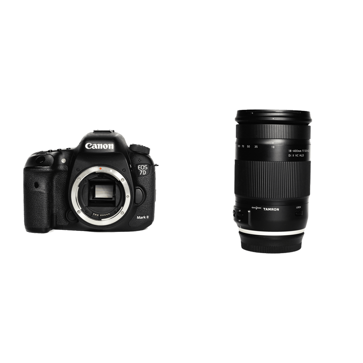 レンタル - Canon 高速連写一眼レフ＆高倍率ズームセット EOS 7D Mark