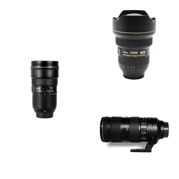 レンタル - 【本気セット】Nikon F2.8通しズームレンズコンプリート