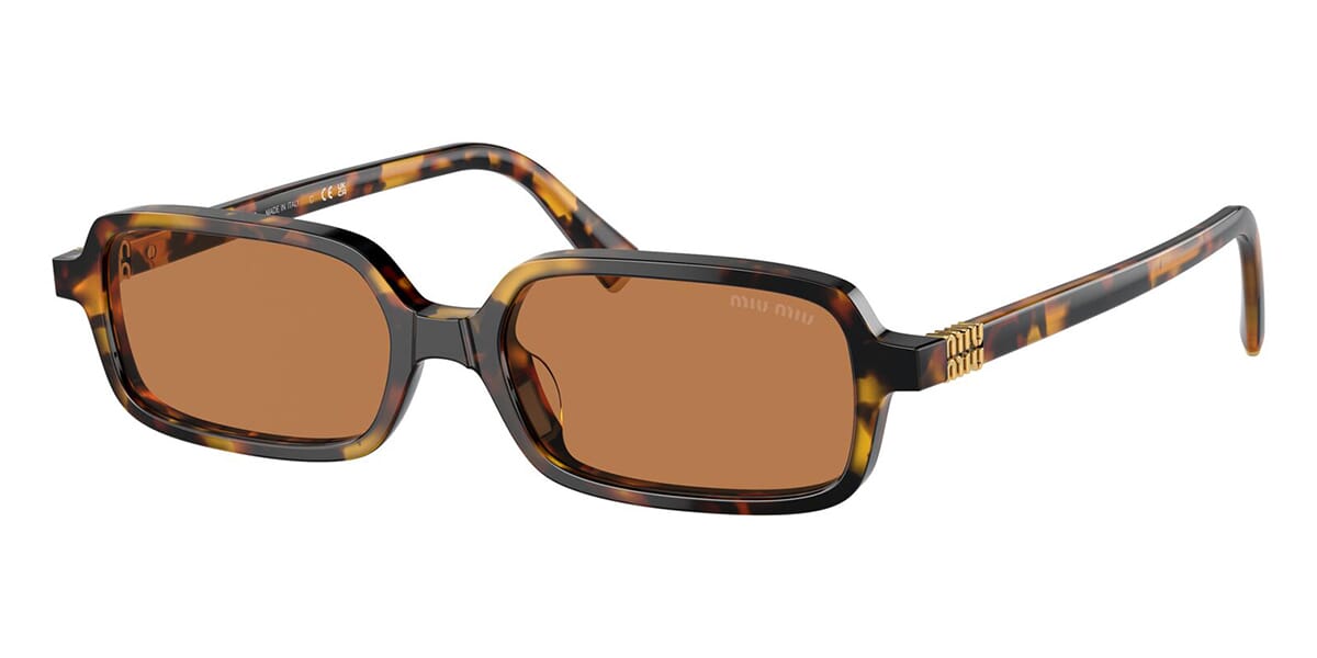 Miu Miu Regard Havana Sunglasses With Brown Lenses | MU 11ZS