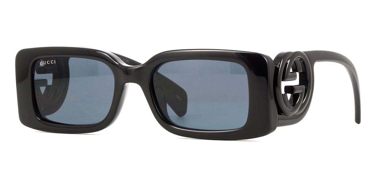 Gucci GG1325S 001 GG Rectangle Sunglasses - US