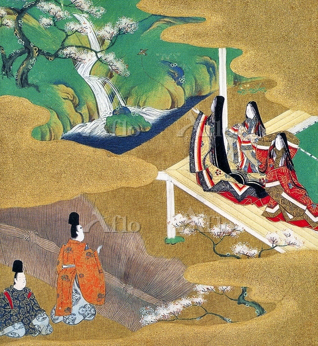 土佐光起 「源氏物語絵巻 五帖 若紫」 [33679437]のアート作品 - アフロ