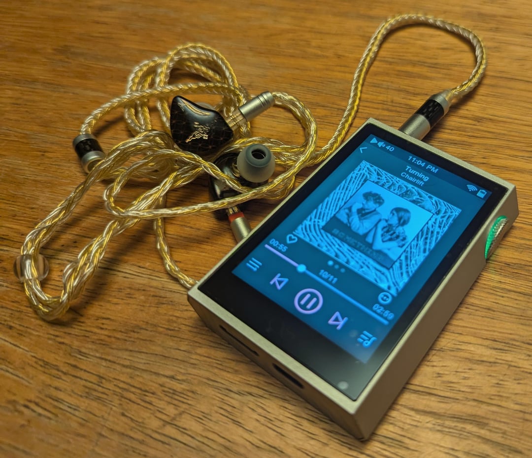 Shanling M1 Plusとの一週間 : r/DigitalAudioPlayer