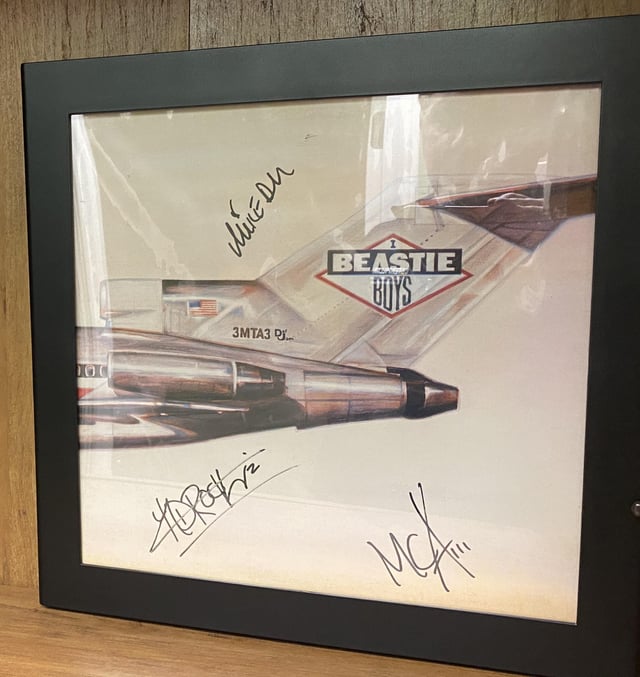 Beastie Boys signed vinyl. Real? : r/Autographs