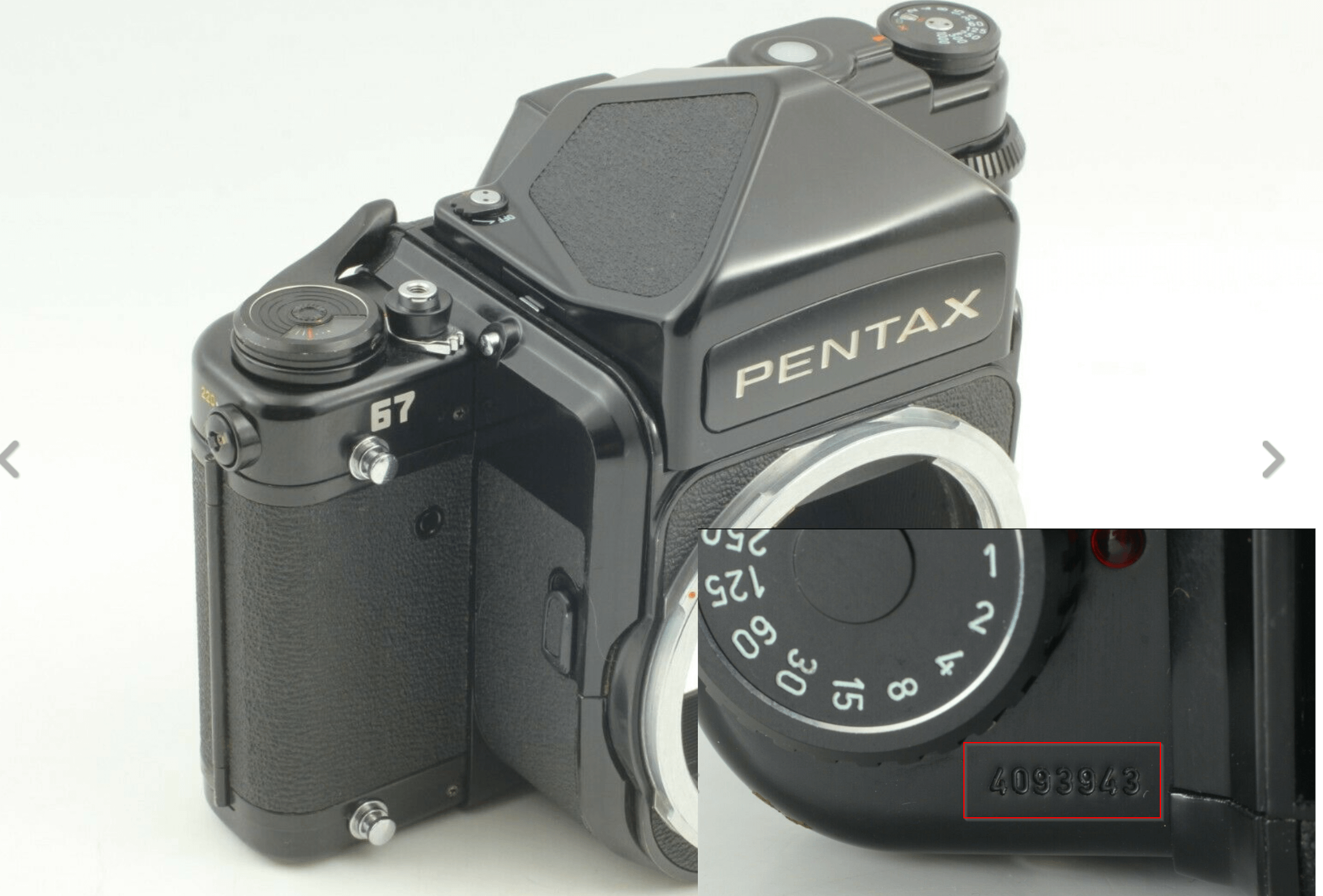 後期型」Pentax 67を買う前に : r/AnalogCommunity