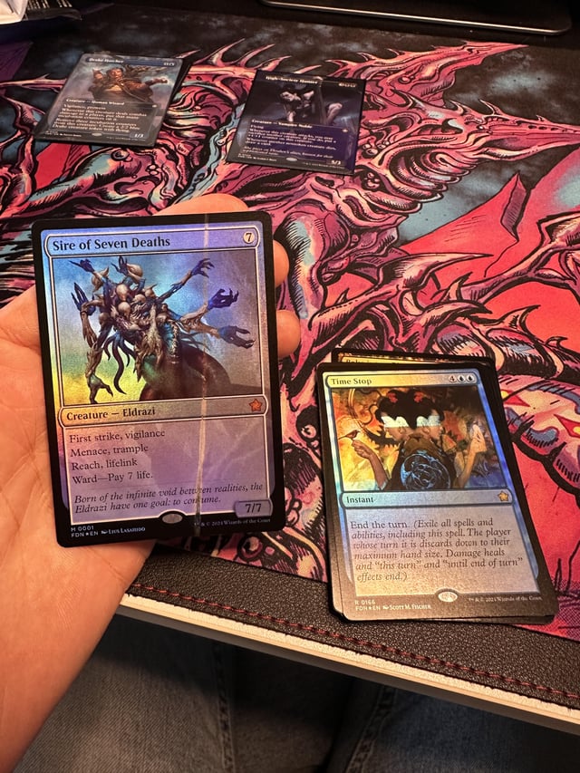 七つの死の使者」を引けた時は超興奮したのに、印刷エラーでマジ笑った