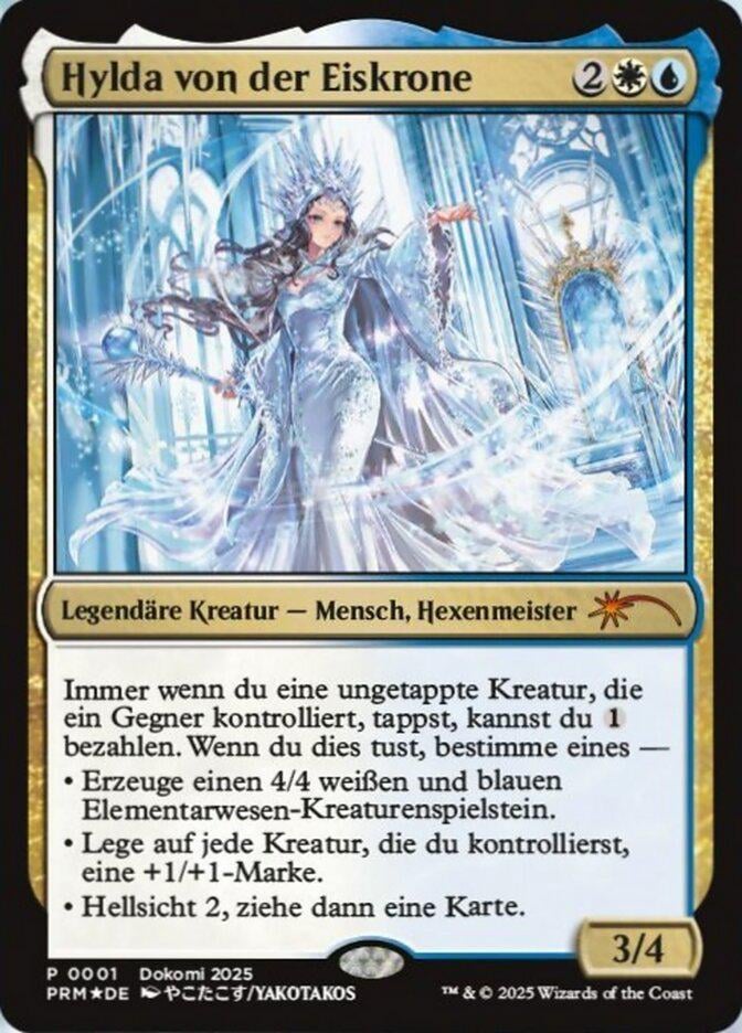 German Promo Hylda of the Icy Crown in NA? : r/magicTCG