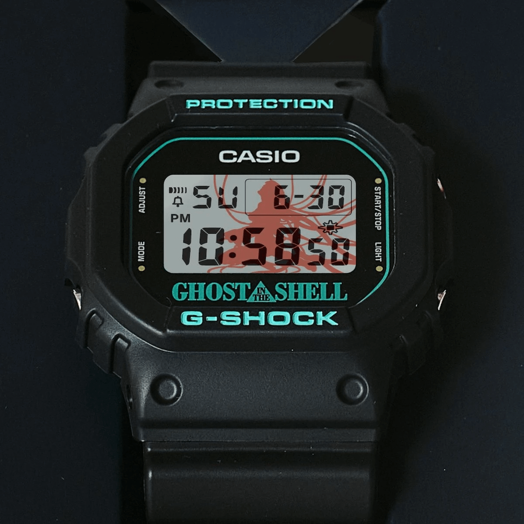 Ghost in the Shell x G-Shock DW-5600 limited edition! : r/gshock