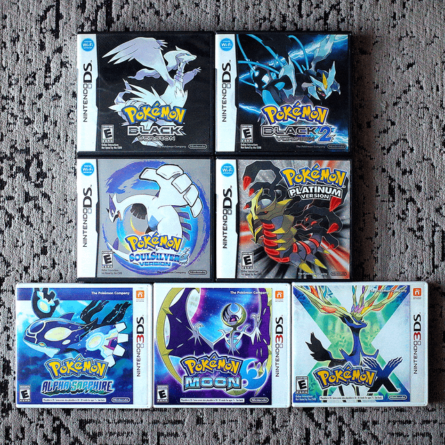 DS/3DSのライブラリを整理してるんだけど、どのポケモンゲームを残す