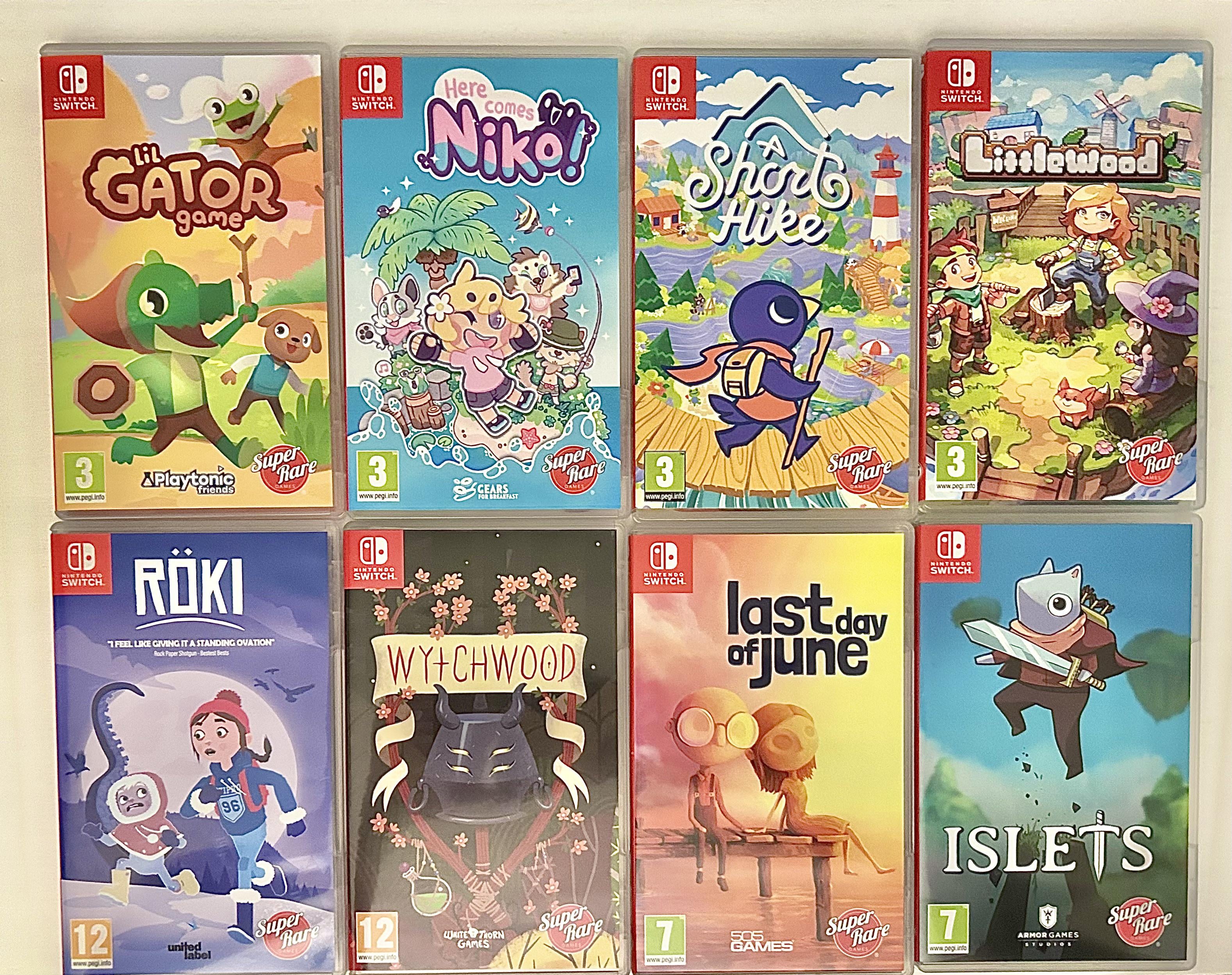 My Super Rare Games Collection :) : r/NSCollectors