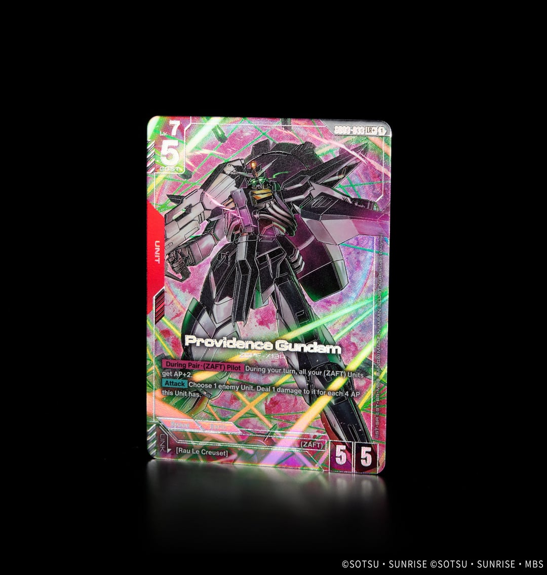 New GD03 Alt-Art Card Revealed: Providence Gundam : r/GundamTCG
