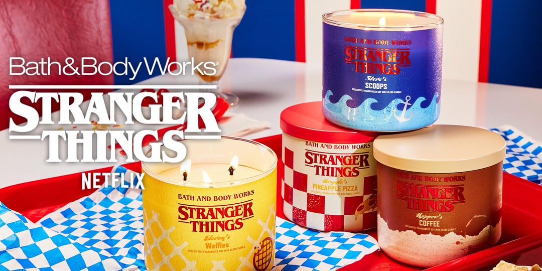 ストレンジャーシングス Bath & Body Works キャンドル 個人的評価 : r
