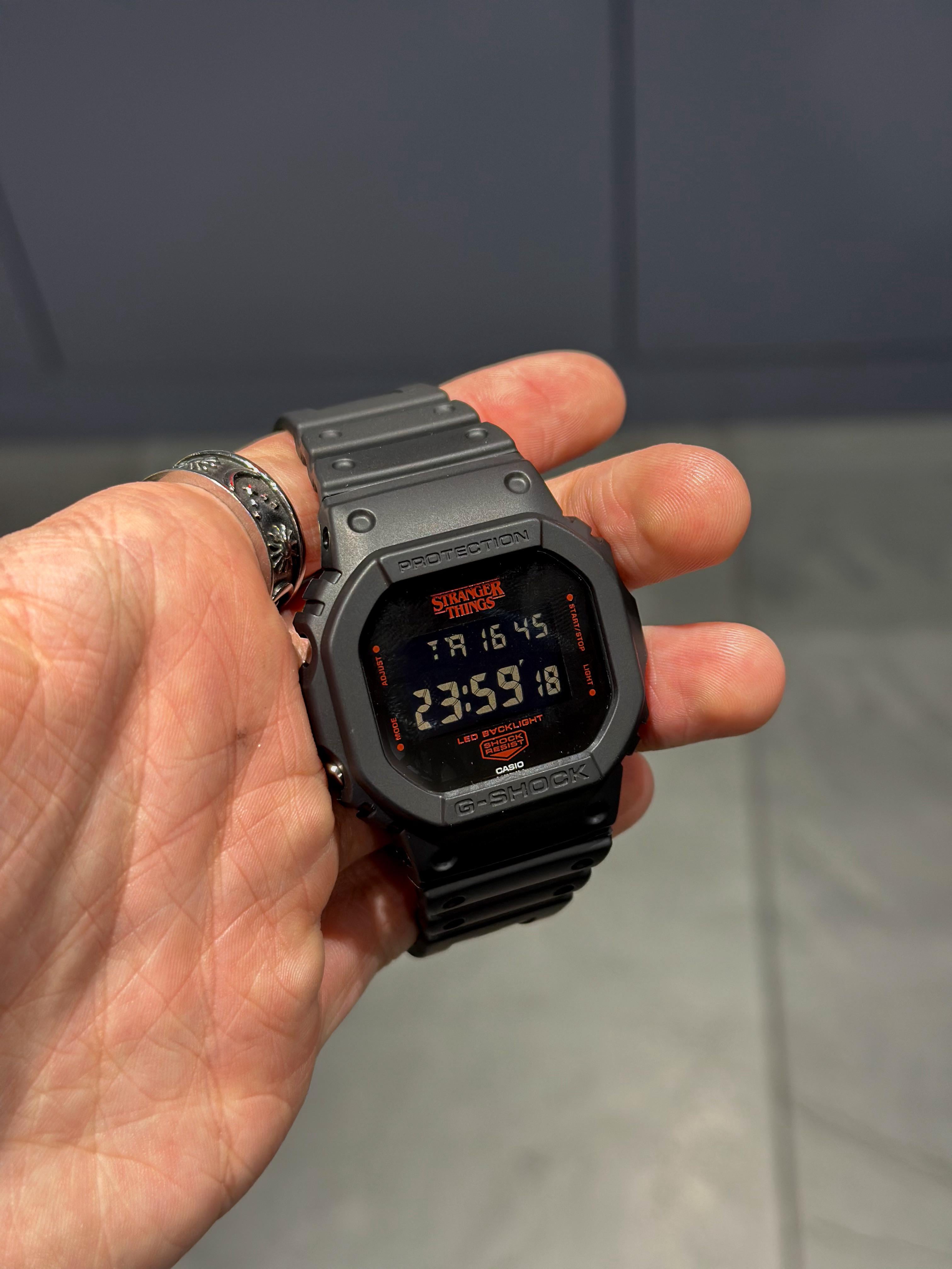 Stranger Things x Gshock DW-5600STT : r/gshock