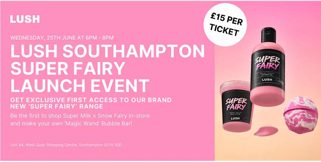 ラッシュ SUPER FAIRY 香水 Super Fairy Lush perfume - a new