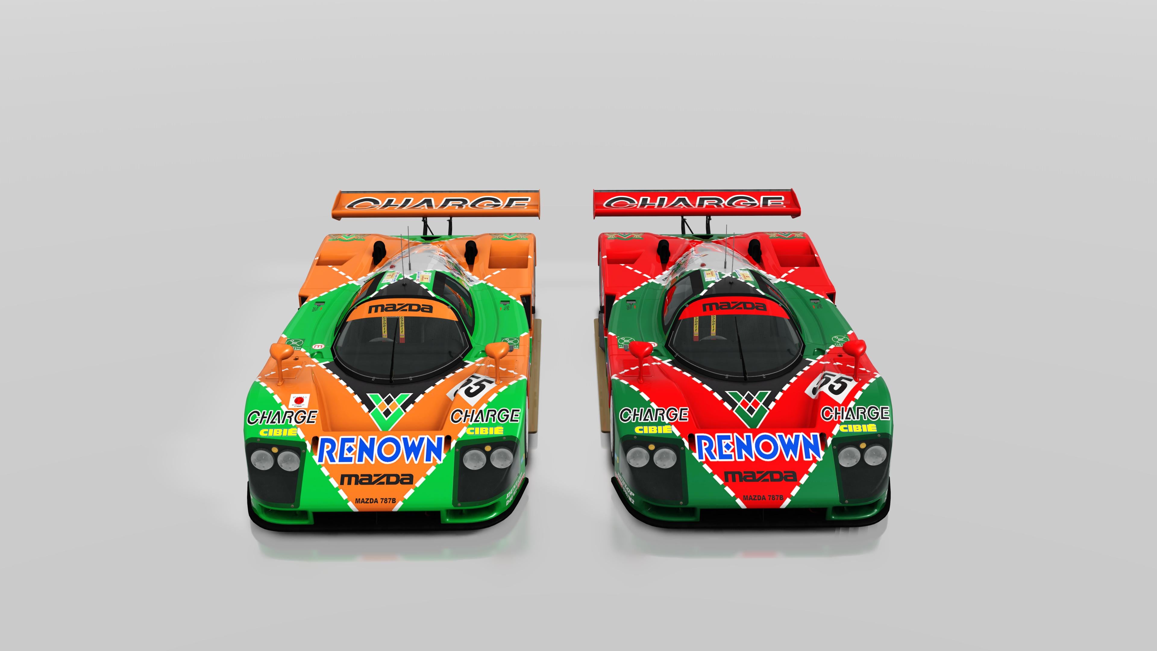 マツダがオレンジと緑 vs 赤と緑の787Bを走らせたのはいつ？ : r/wec