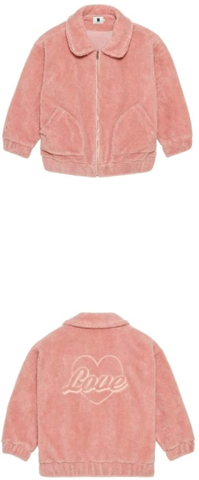 WTB] House of BTS (Pop-Up) - Boy With Luv Pink Fluffy Jacket : r