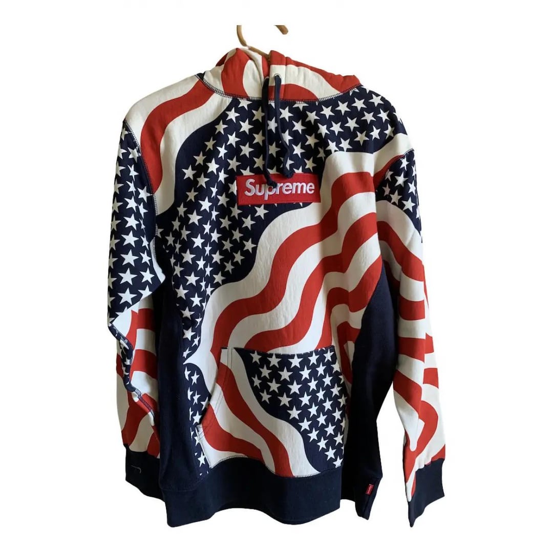 WTB] XL FW14 Supreme USA Flags Box Logo Hoodie : r/supremeclothing