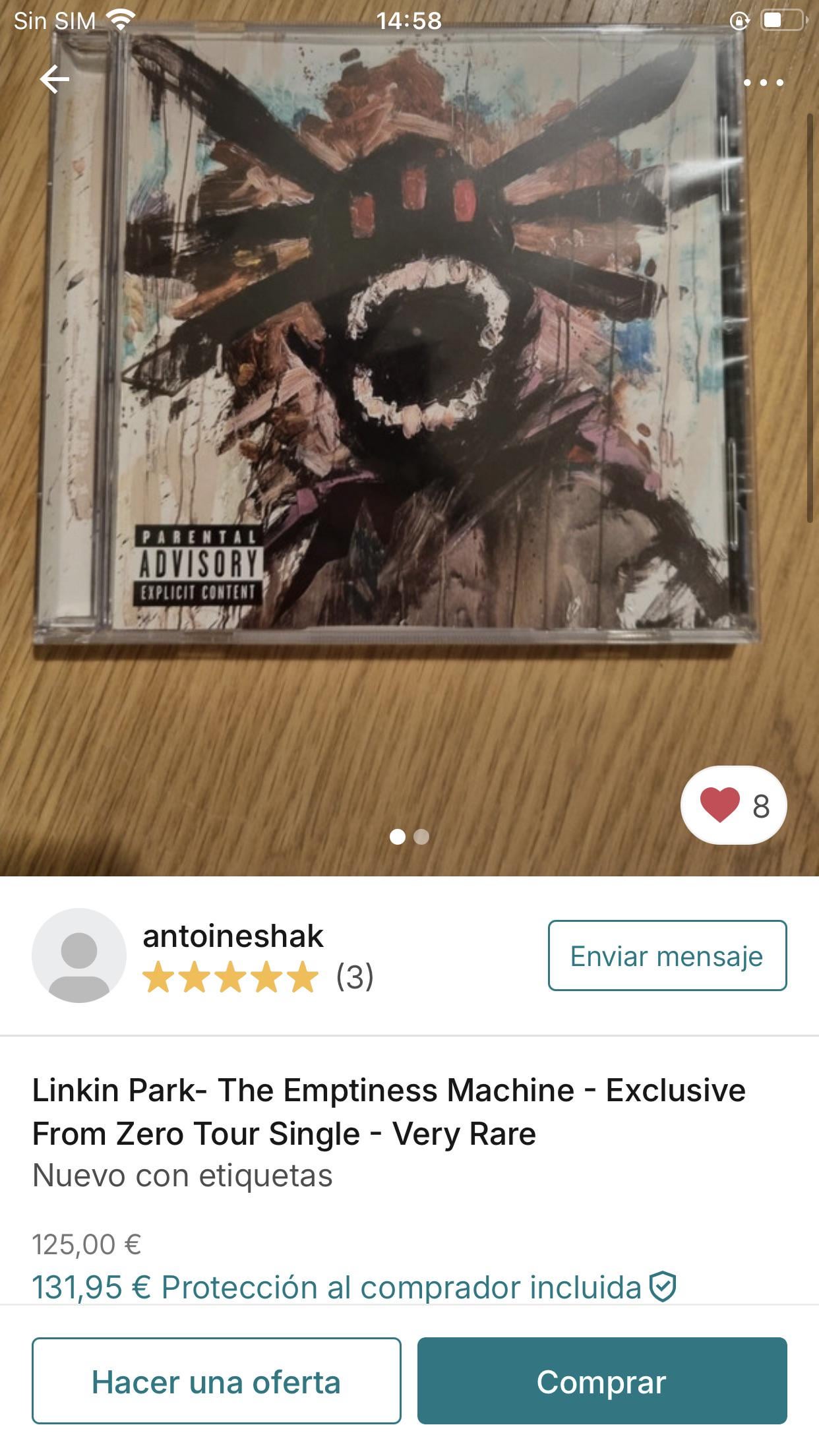 The Emptiness Machine CD : r/LinkinPark