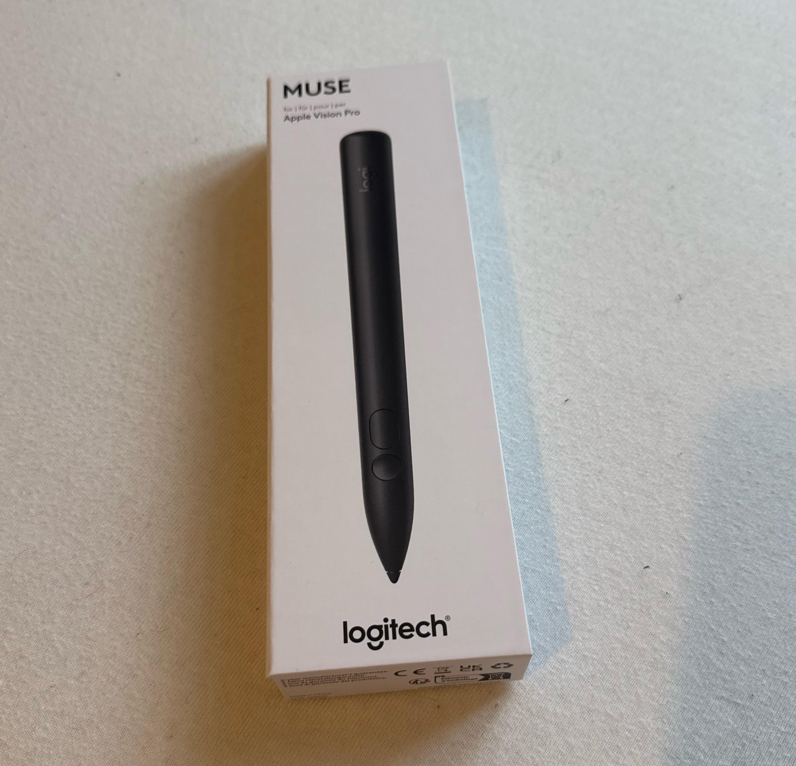 There it is. The Logitech Muse. : r/VisionPro