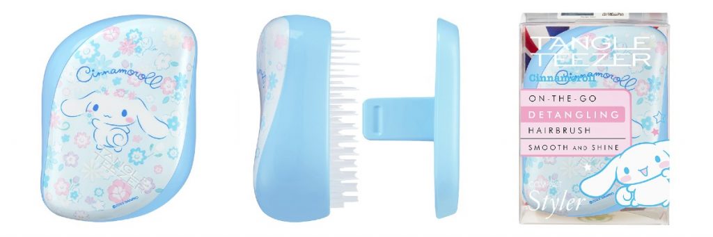 コンパクトスタイラー」に、20周年を迎えたシナモロールの日本限定