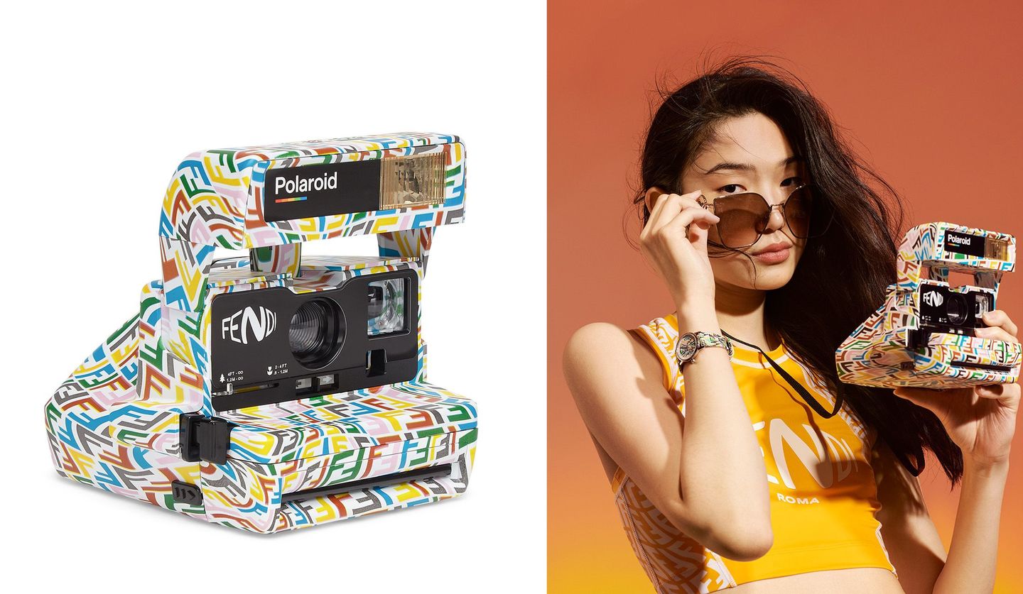 数量限定！フェンディ「FF ロゴ」がキャッチーなポラロイドカメラが大