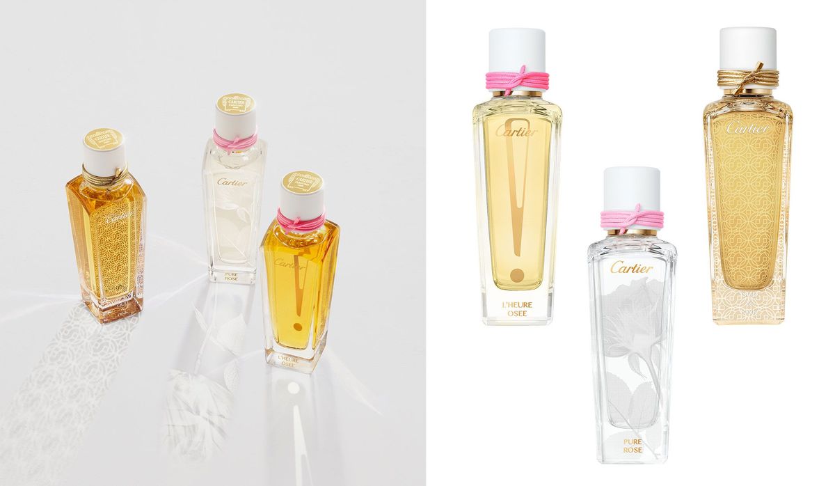 カルティエ」の人気フレグランスに、大胆に香り立つバラモチーフの新作