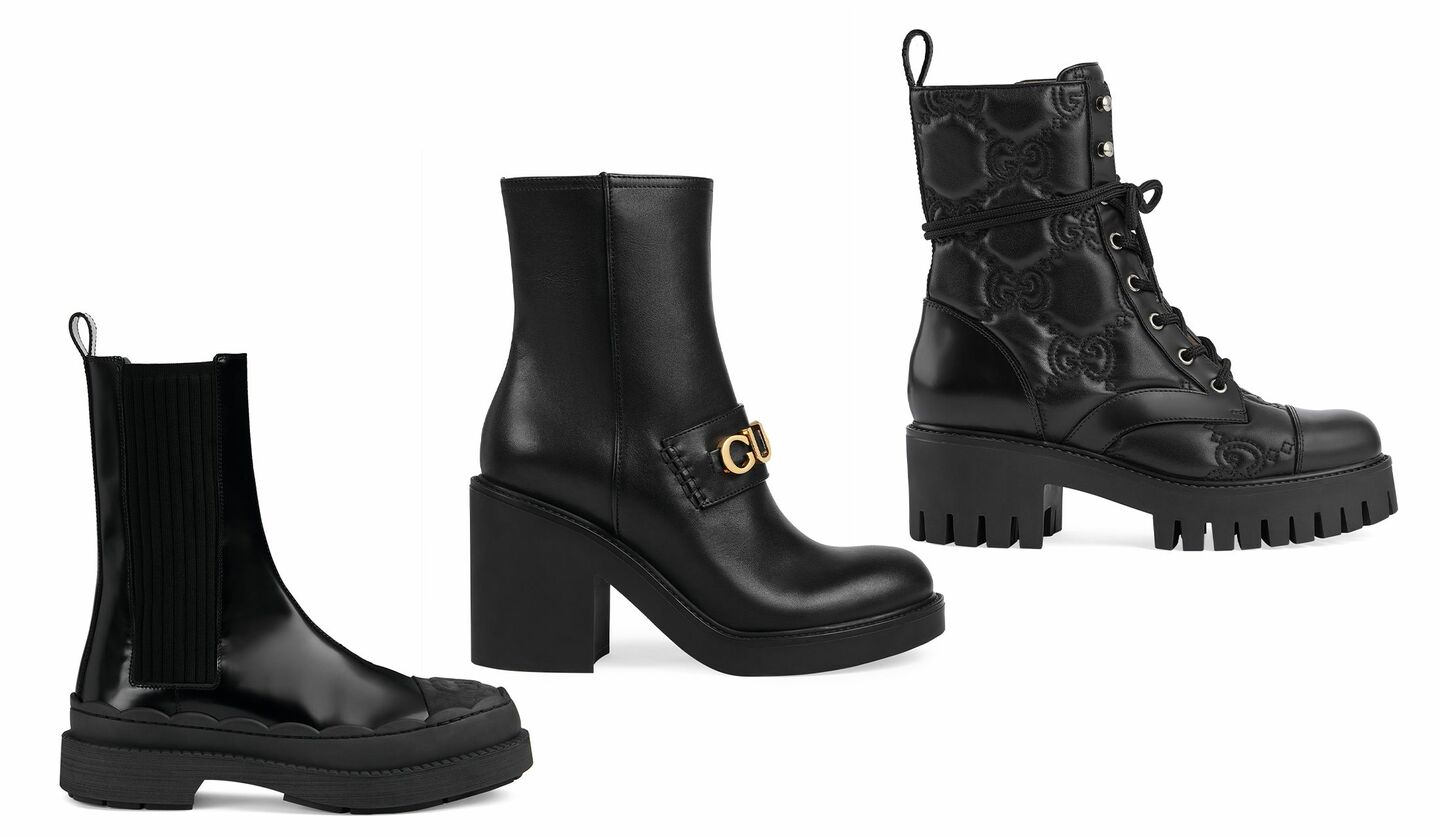 グッチ】今シーズン狙うは「重めの黒」1択！ヘビロテできる新作