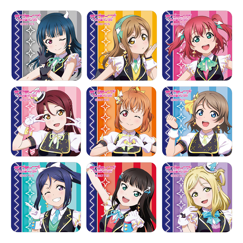 ラブライブ！サンシャイン!! アクリルマグネット（全9種） KU-RU-KU