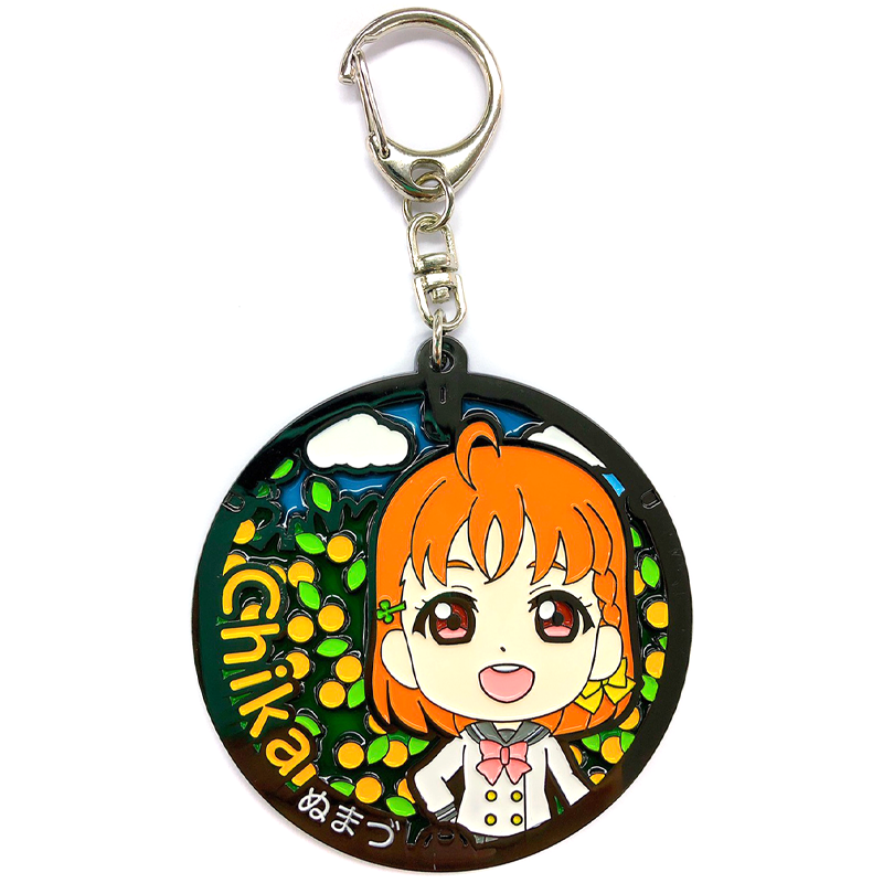 ラブライブ！サンシャイン!! ステンドグラスキーホルダー 沼津