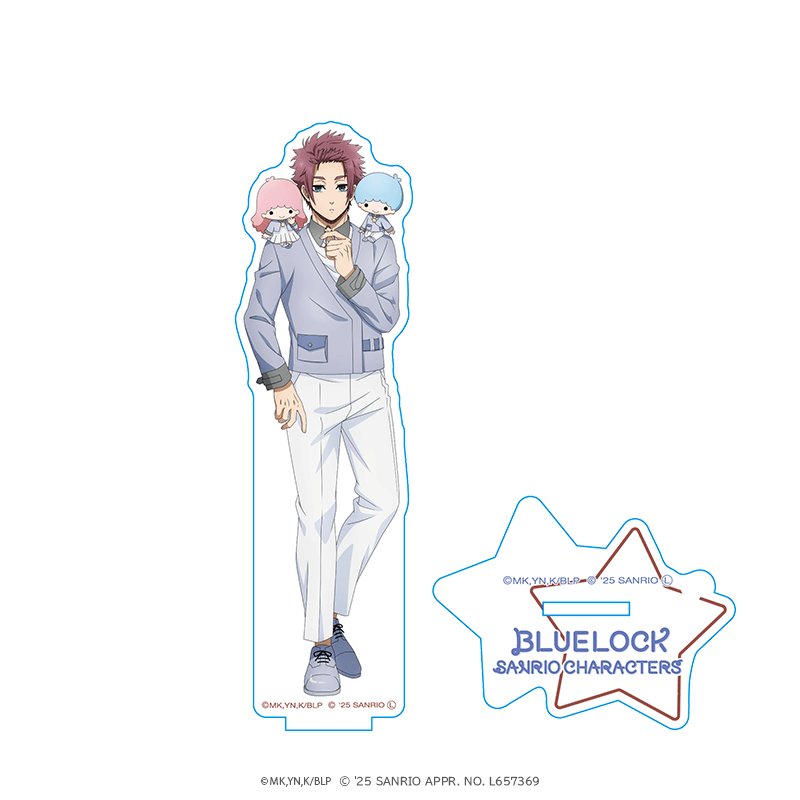 ブルーロック×サンリオキャラクターズ アクリルスタンド 糸師冴×リトル