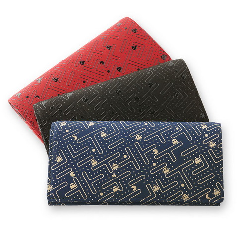 パックマンと伝統工芸「甲州印伝」がコラボ 財布やパスケースなど