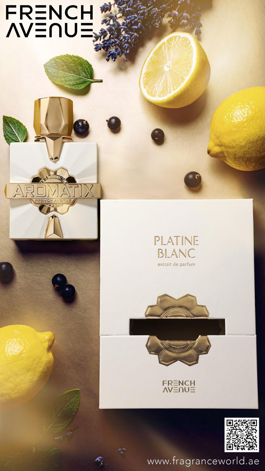 Platine Blanc 100ml EDP By French Avenue & Aromatix