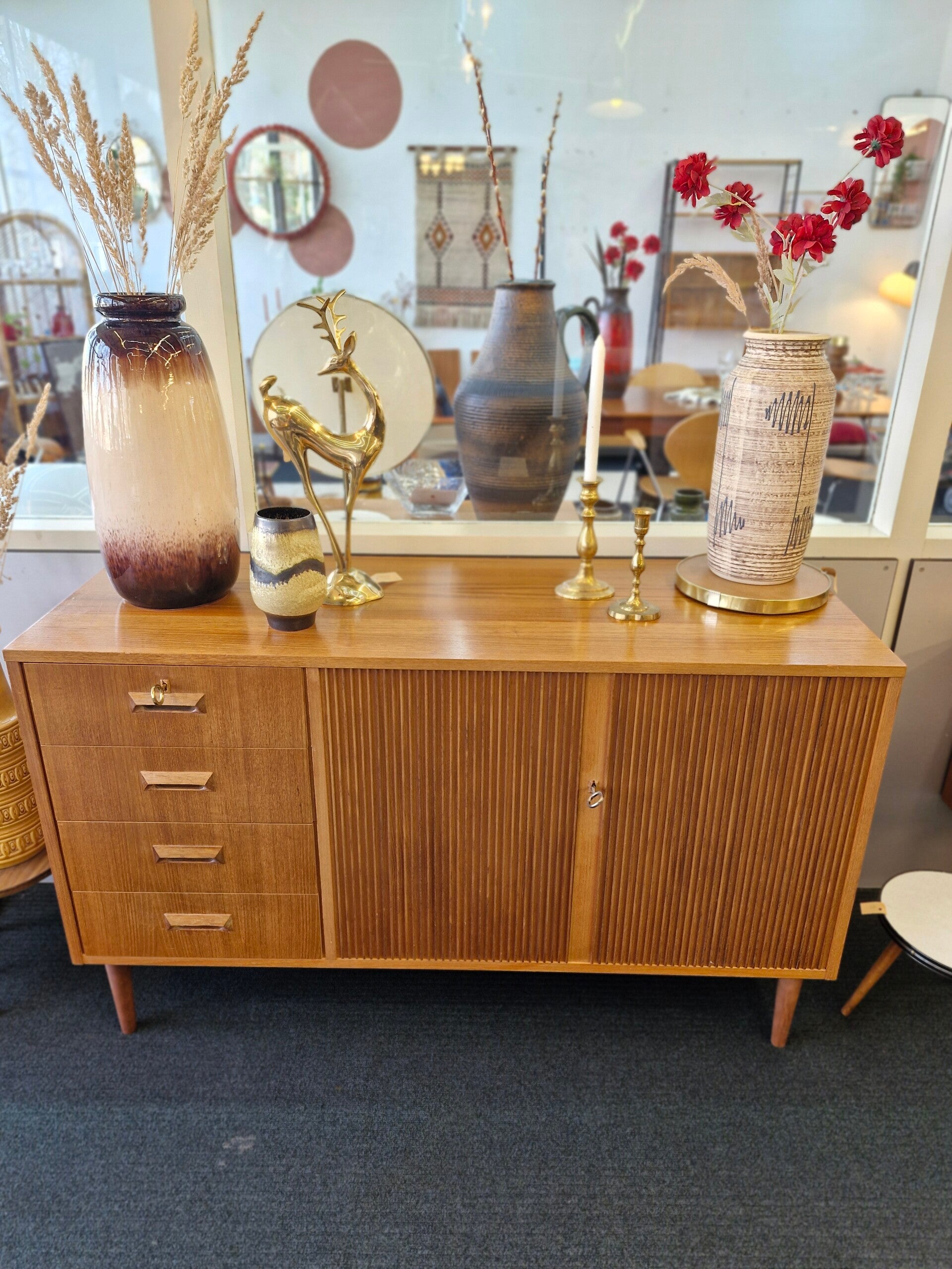 Vintage design sideboard / dressoir 60s DeWe