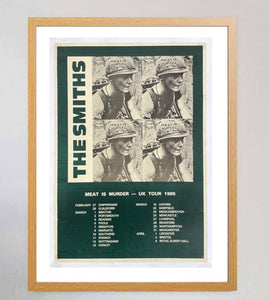 The Smiths - Meat is Murder Tour Original Poster