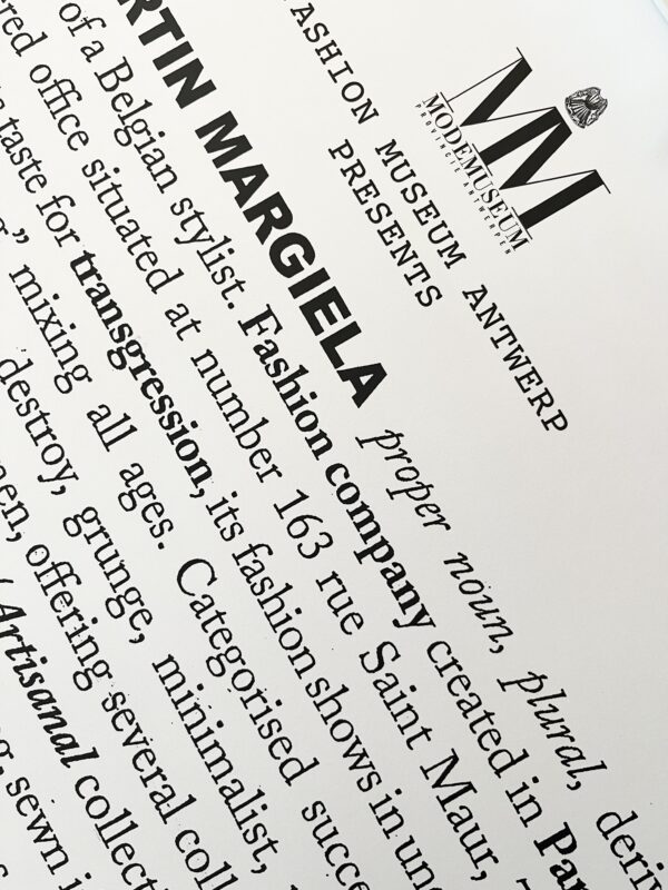 Martin Margiela | Maison Martin Margiela 20 The Exhibition